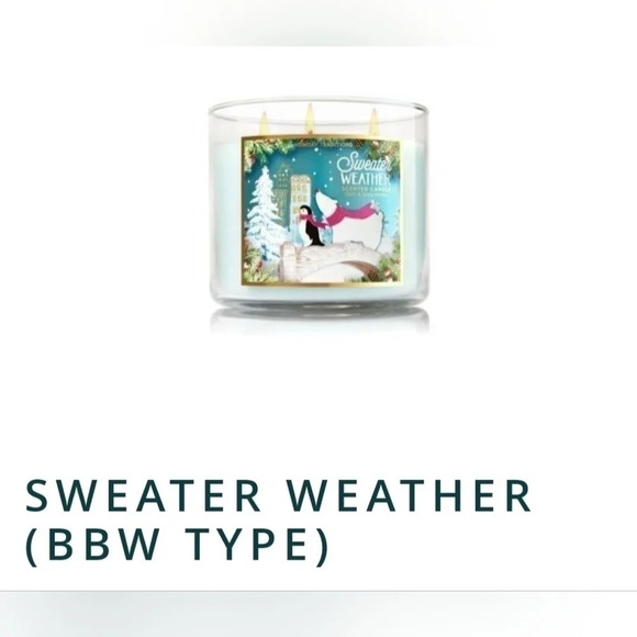 SWEATER WEATHER (BBW TYPE) Candle and Soap  Making Fragrance - Picture 1 of 2